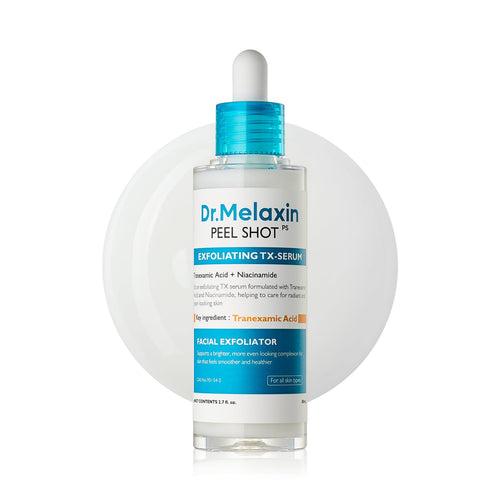 Ampolla Exfoliante Tx serum de ácido tranexamic y niacinamide Dr. Melaxin Peel Shot Glow 80ml