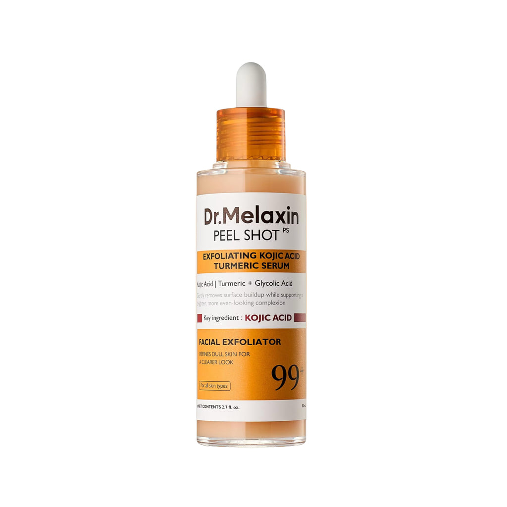 Ampolla Exfoliante de acido kojico turmeric y cúrcuma Dr. Melaxin Peel Shot Glow 80ml