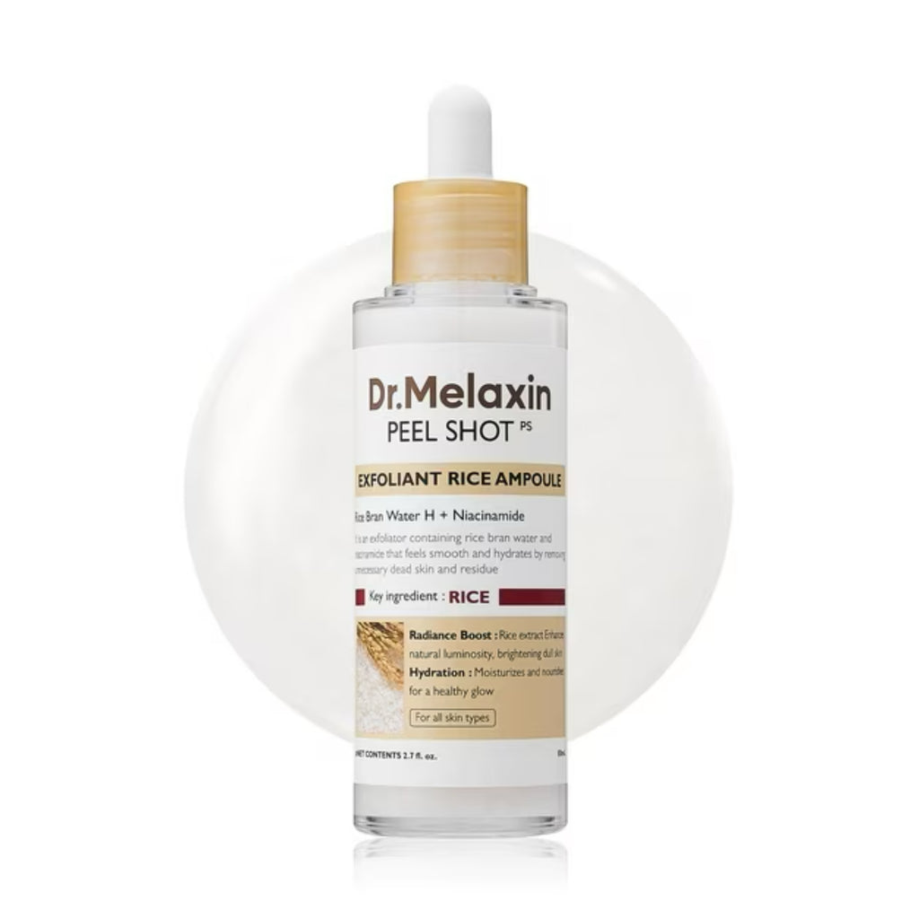 Ampolla Exfoliante de Arroz Blanco Dr. Melaxin Peel Shot Glow 80ml